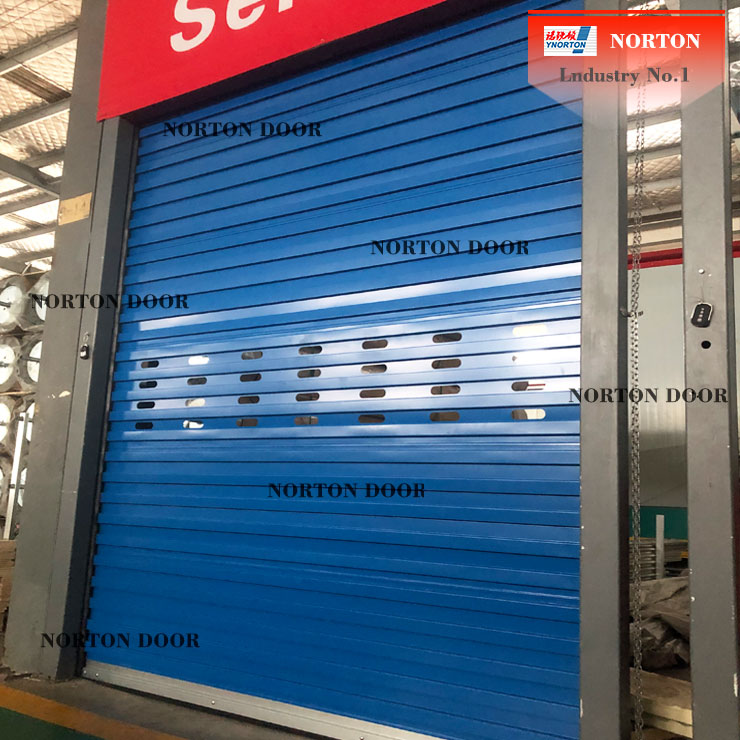 Sinklənmiş polad roller çekim qapı